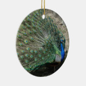 Beautiful Peacock Keramikornament (Rechts)