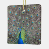 Beautiful Peacock Keramikornament (Links)