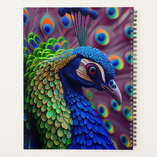 Beautiful Peacock Planer (Rückseite)