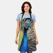 Beautiful Peacock Schürze (Getragen)