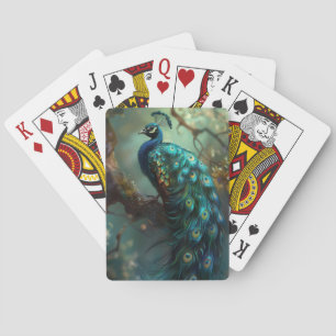 Beautiful Peacock Spielkarten