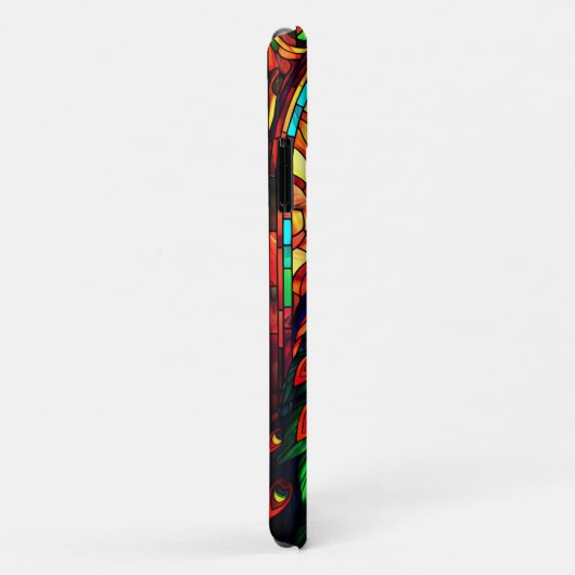 Beautiful Peacock Stausee Glass Wilhelm Tell Case-Mate iPhone Hülle (Hinten/Rechts)