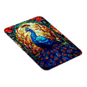 Beautiful Peacock Stausee Glass Wilhelm Tell Magnet (Rechte Seite)