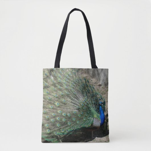 Beautiful Peacock Tasche (Vorderseite)