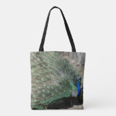 Beautiful Peacock Tasche (Rückseite)