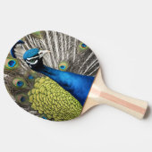 Beautiful Peacock Tischtennis Schläger (Seitenansicht)