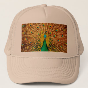Beautiful Peacock Truckerkappe