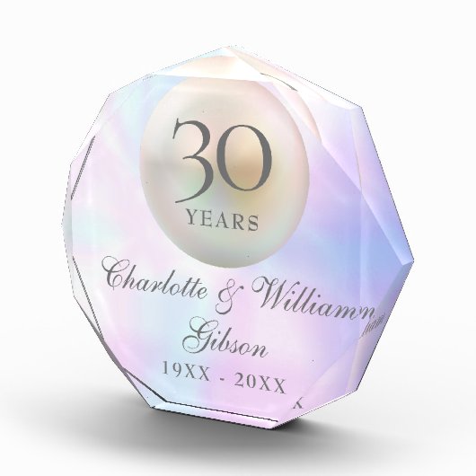 Beautiful Pearl 30. Jahrestag Fotoblock (Rechts)