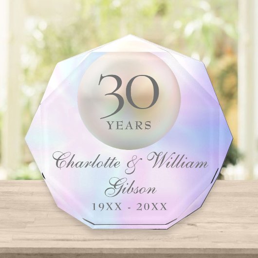 Beautiful Pearl 30. Jahrestag Fotoblock