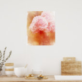 Beautiful Peony Bouquet Poster (Küche)