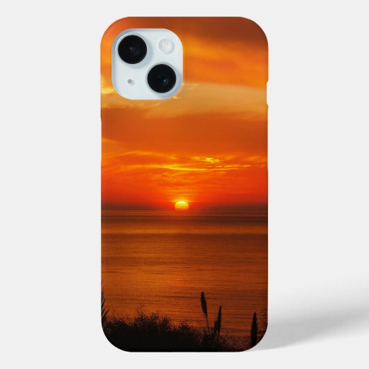 Beautiful Personalized Beach at Sunset Scenery Case-Mate iPhone Hülle (Rückseite)