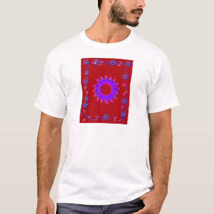 Beautiful phantastisch India Motif Mendi Art Desig T-Shirt