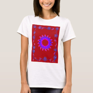 Beautiful phantastisch India Motif Mendi Art Desig T-Shirt