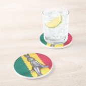 Beautiful phantastisch Rabbit Kingston Jamaica Getränkeuntersetzer (Seite)