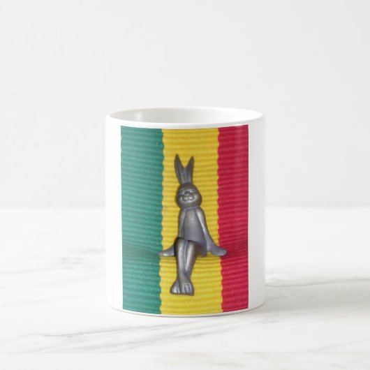 Beautiful phantastisch Rabbit Kingston Jamaica Kaffeetasse (Mittel)