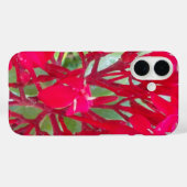 Beautiful Phantastisch Red Blume QPC Template Case-Mate iPhone Hülle (Rückseite (Horizontal))