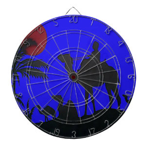 Beautiful Phantastisch Sunset Camel Safari Dartscheibe