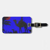 Beautiful Phantastisch Sunset Camel Safari Gepäckanhänger (Vorderseite horizontal)