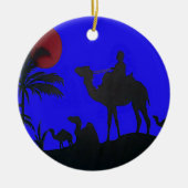 Beautiful Phantastisch Sunset Camel Safari Keramik Ornament (Vorne)