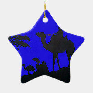 Beautiful Phantastisch Sunset Camel Safari Keramikornament