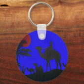 Beautiful Phantastisch Sunset Camel Safari Schlüsselanhänger (Vorderseite)