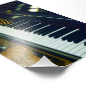 Beautiful Piano Fotodruck (Ecke)