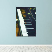 Beautiful Piano Leinwanddruck (Insitu (Holzboden))