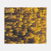 BEAUTIFUL PINE TREE FOREST FLEECEDECKE (Vorderseite (Horizontal))
