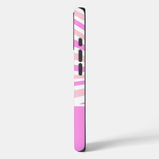 Beautiful Pink Abstract Personalized Case-Mate iPhone Hülle (Rückseite / Links)