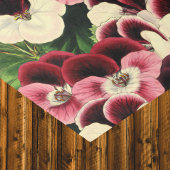 Beautiful Pink Burgundy Cream Geranium Botanisch Seidenpapier