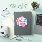 Beautiful Pink Coral Aloha Blume Custom Sticker (iPad Hülle)