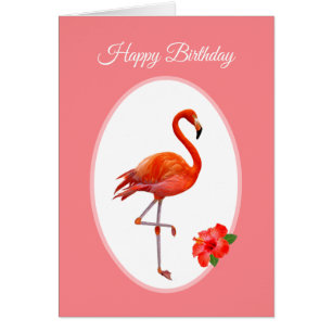 Beautiful Pink Flamingo Geburtstag