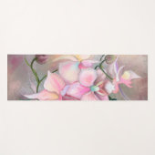Beautiful Pink Orchid Blume Yoga Mat Yogamatte (Vorderseite (Horizontal))