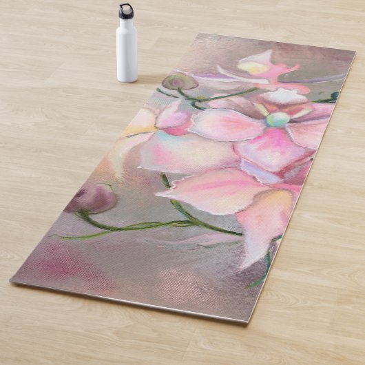 Beautiful Pink Orchid Blume Yoga Mat Yogamatte (Beispiel)