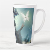 Beautiful Pirate Fairy - Latte Tasse (Rechts)