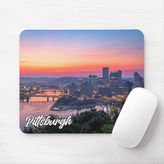Beautiful Pittsburgh, Pennsylvania Mousepad (Mit Mouse)