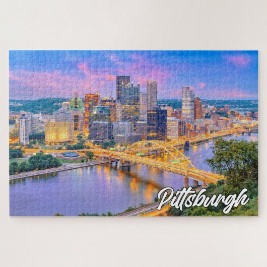 Beautiful Pittsburgh, Pennsylvania Puzzle (Horizontal)