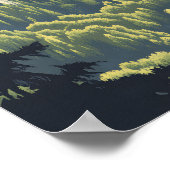 Beautiful Place Wulingyuan China Poster (Ecke)