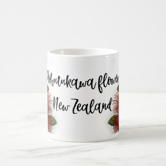 Beautiful Pohutukawa Blume Kaffee Tasse (Mittel)
