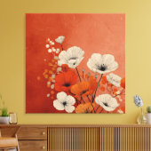 Beautiful poppies  leinwanddruck (Insitu (Wohnzimmer))