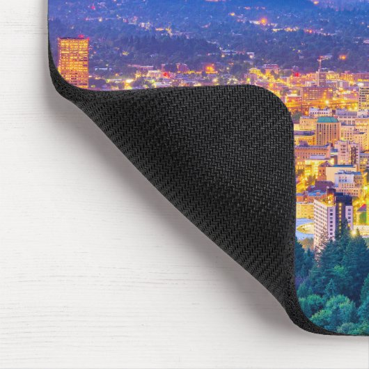 Beautiful Portland, Oregon, USA Mousepad (Ecke)