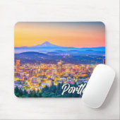 Beautiful Portland, Oregon, USA Mousepad (Mit Mouse)