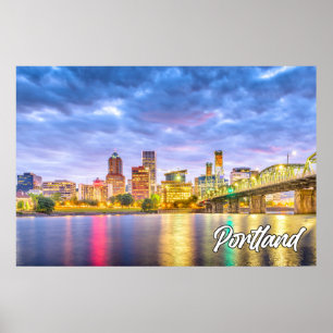 Beautiful Portland, Oregon, USA Poster