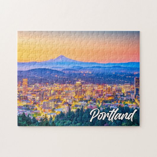 Beautiful Portland, Oregon, USA Puzzle (Horizontal)