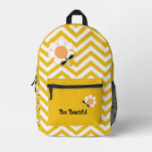 Beautiful Print Cut Nähen Rucksack (Vorderseite)