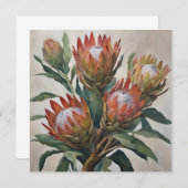 Beautiful Protea Blume aus Südafrika (Vorne/Hinten)