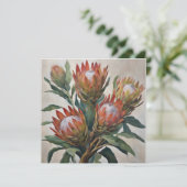 Beautiful Protea Blume aus Südafrika (Stehend Vorderseite)