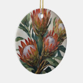 Beautiful Protea Blume aus Südafrika Keramik Ornament (Rechts)