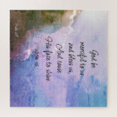  Beautiful Psalm 67 Blessing Upon Us Puzzle (Horizontal)