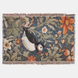 Beautiful Puffin William Morris Inspiriert Decke